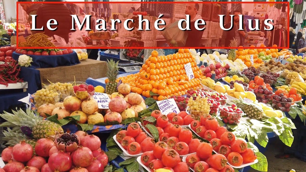 Découverte du Marché de Ulus - Ortakoy à Istanbul