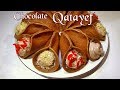 Qatayef with cream    chocolate qatayef qatayef asafiriflavour  fashion by sabina
