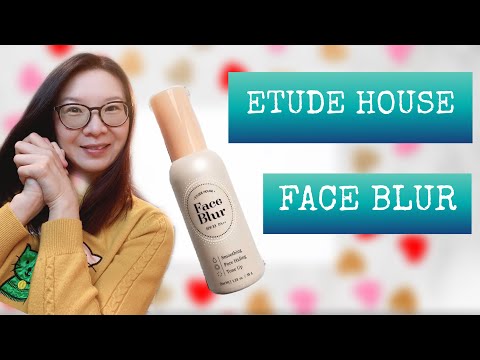 🔹ETUDE HOUSE FACE BLUR🔹 BEAUTY PRODUCT REVIEW