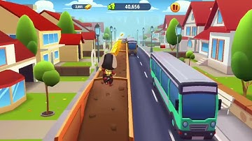 Talking Tom Gold Run Iron Ben in Cyber City 2025 Gameplay Android