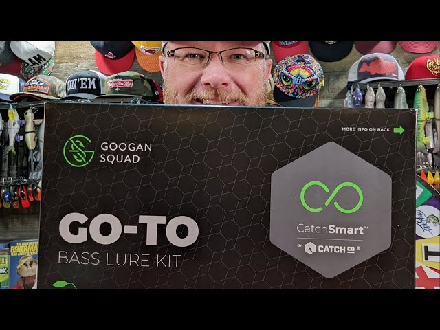 Googan Squad GO-TO Bass Lure Kit UNBOXING Live!! A great fishing