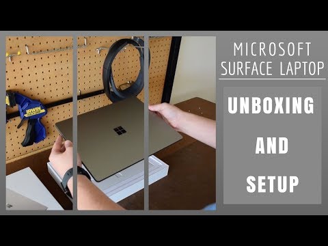 Microsoft Surface Laptop Unboxing, Setup, and How to Upgrade to Windows 10 Pro