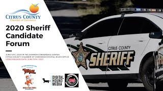 2020 Virtual Citrus County Sheriff Candidate Forum