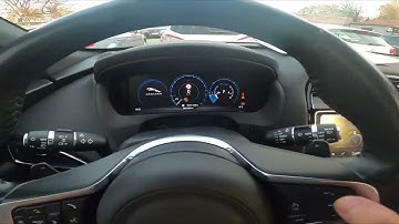How to Enable or Disable Speed Limiter in Jaguar F-Pace ( 2015 - now )