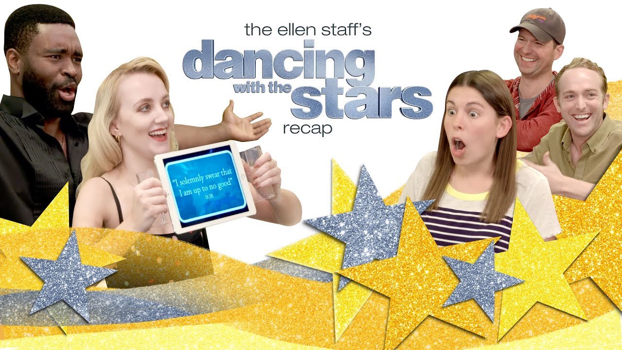 'Dancing with the Stars': Evanna Lynch and Keo Motsepe Play Harry Potter 'Heads Up!'