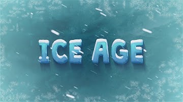 Procedural Cartoon Ice Text Tutorial [After Effects]