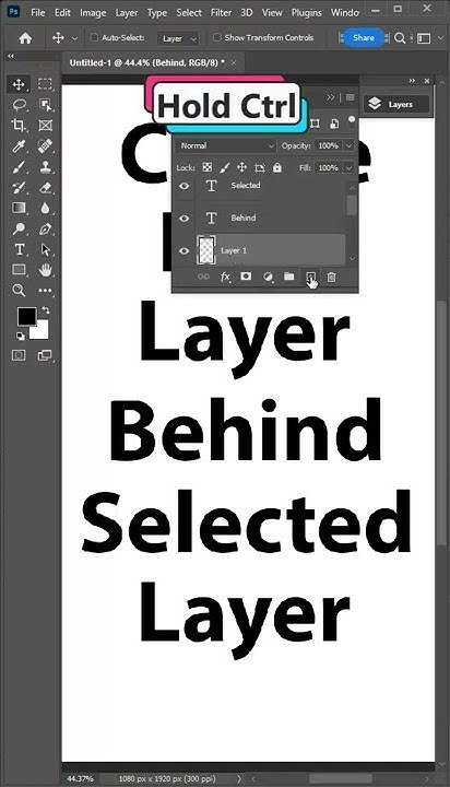 create-new-layer-behind-selected-layer-in-photoshop-shortcut-key