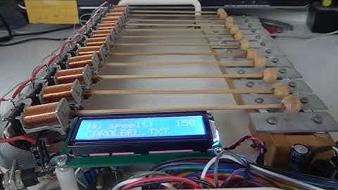 Carol of the Bells - Arduino Glockenspiel