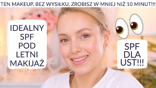 🔥 {TUTORIAL} 🔥 SZYBKI, TANI, TRWAŁY 🦩 MÓJ CODZIENNY MAKIJAŻ NA UPAŁY ☀️