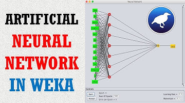 Artificial neural network in WEKA example ! ANN in weka tutorial for beginners