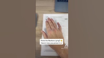 How to prove the realtors lying