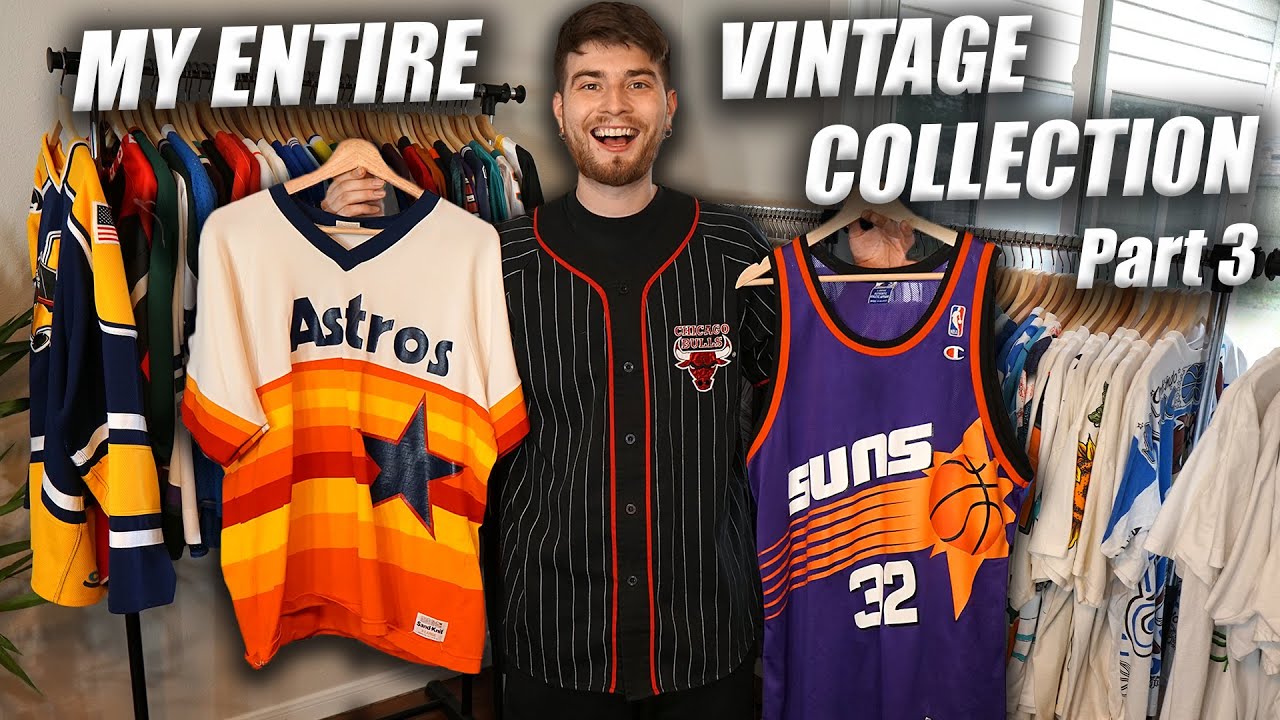 INSIDE MY ENTIRE VINTAGE JERSEY COLLECTION! Part 3 