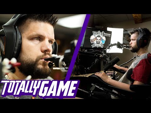 Paralyzed Gamer Slays CoD Warzone With His MOUTH | TOTALLY GAME
