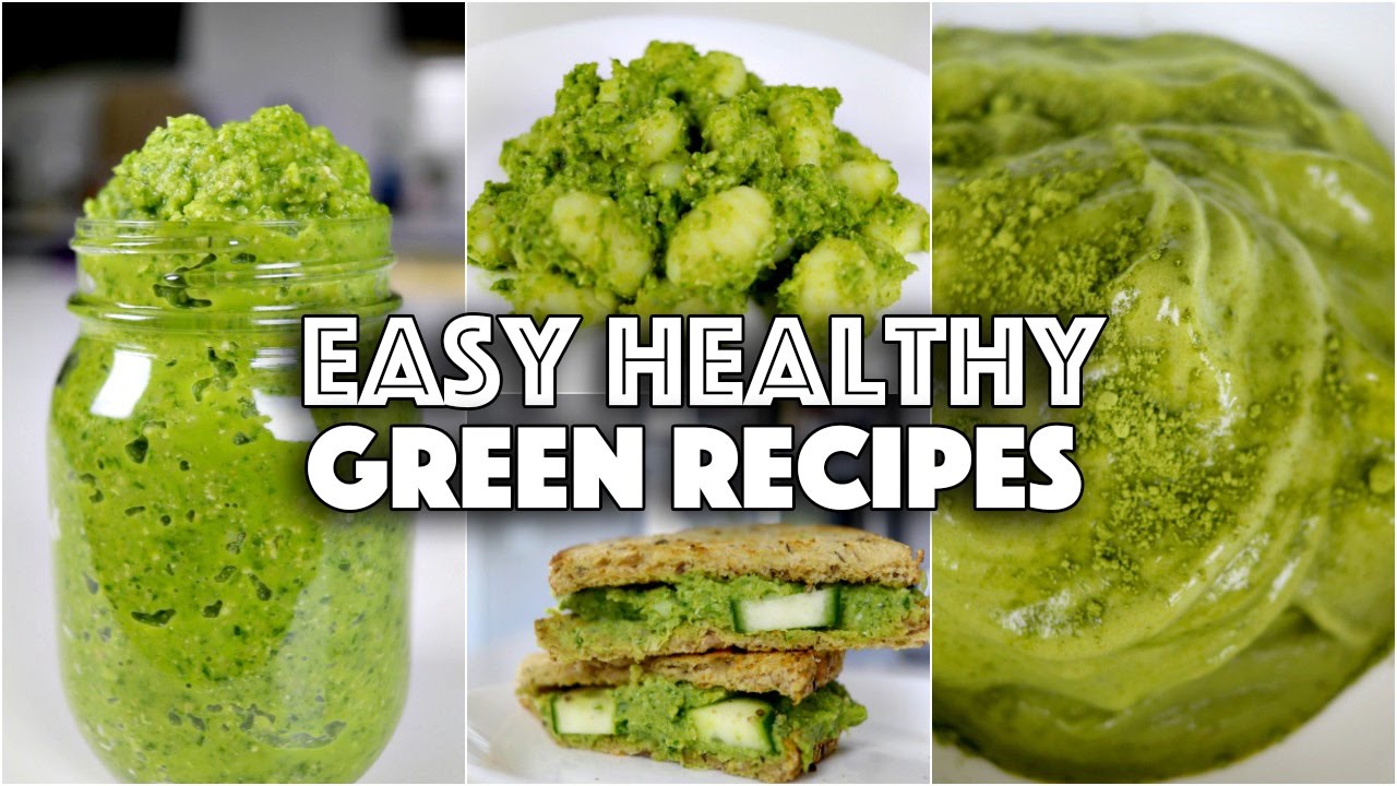 5 MINUTE EASY HEALTHY GREEN RECIPES // GET FIT WITH ME ep. 2 YouTube