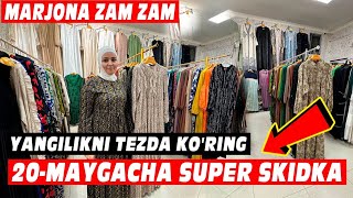 : BAGIZA AKSIYA NARXLARIDA FAQAT MARJONA ZAM ZAM MAGAZINIDA 20 maygacha shoshilamiz