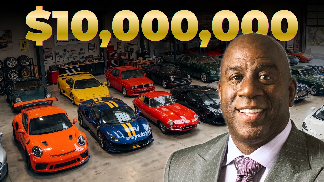 Inside Magic Johnson’s Insane Multi-Million Dollar Car Fleet - YouTube