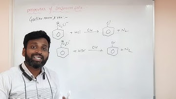 Amines and diazonium salts