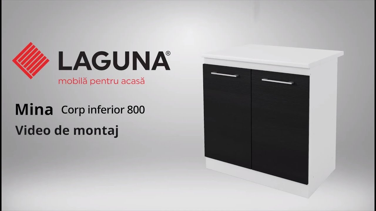 Corp Inferior 800 Bucatarie Mina Alb - Mobila Bucatarie Modulara