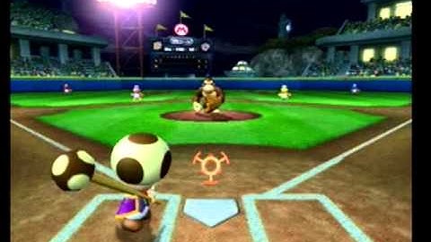 Mario Super Sluggers VS: Game 2 (1/2)