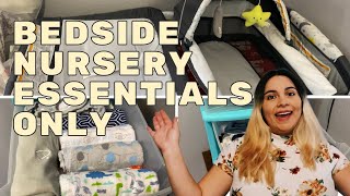 Bedside Nursery Organization & Tour | How To Prepare Room For Newborn Pt 3
