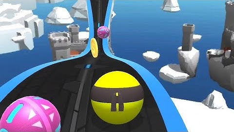 Sky Rolling  Balls All Levels Gameplay android ios mobile game part #474