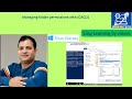 Managing folder permissions with ICACLS