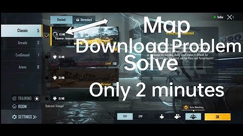 Battleground mobile india map download problem | BGMI Map error solve in 2 minutes 🔥🔥🔥🔥 !!