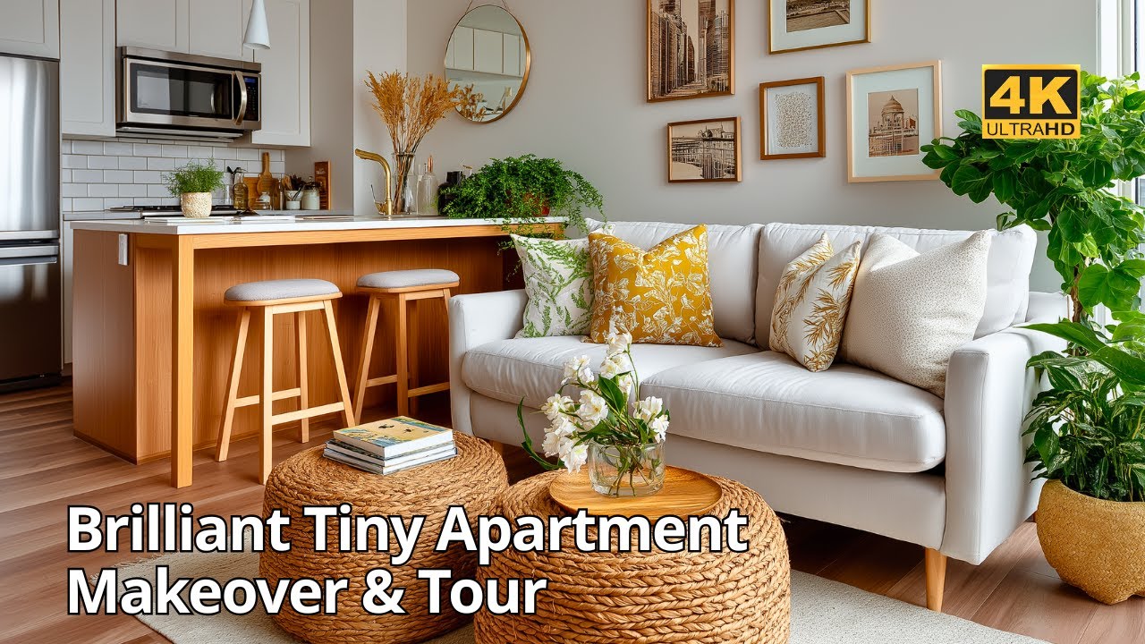 Curated visual reference: Visual Reference: Brilliant Tiny Apartment Makeover Tour Vintage Charm Meets DIY Design