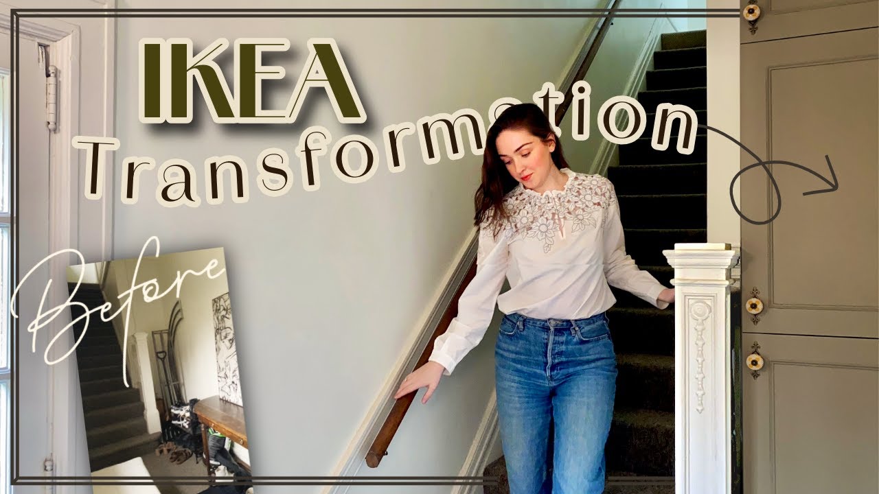 Fixing my entryway clutter problem *IKEA Cabinet Hack* - ep. 5