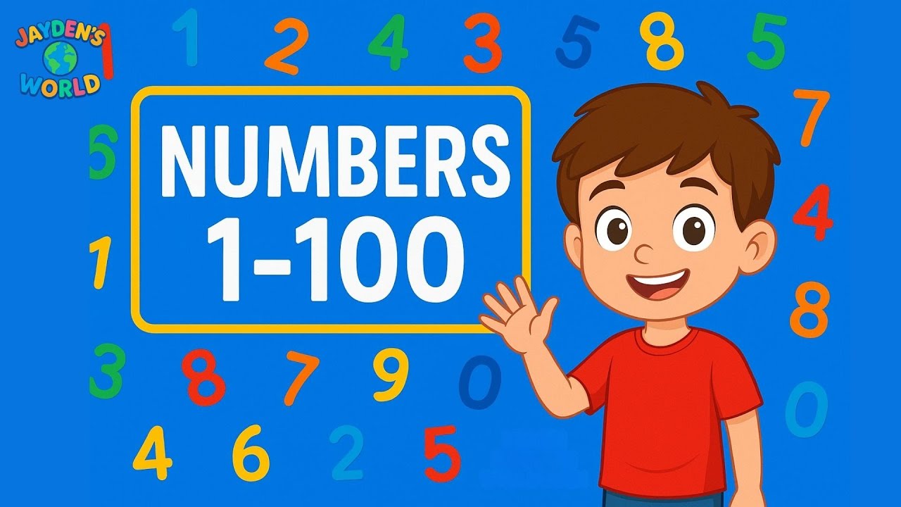 Learn Numbers 1–100 for Kids | Counting Made Easy | Jayden’s World