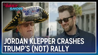 Jordan Klepper Crashes Trump's First 2024 Campaign \\