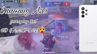 SAMSUNG A32 - PUBG TEST - HD GRAPHICS TEST🥵