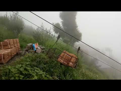 Aaple 🍎 transportation system in my native place through ropeway..