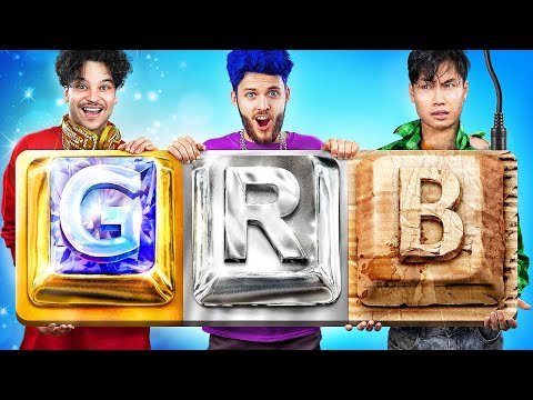 Rich vs Broke vs Giga Rich Gamer - Part 2