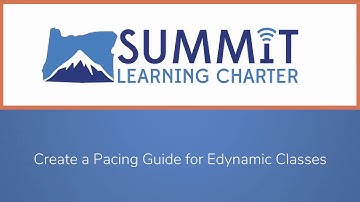 Edynamic Pacing Guide