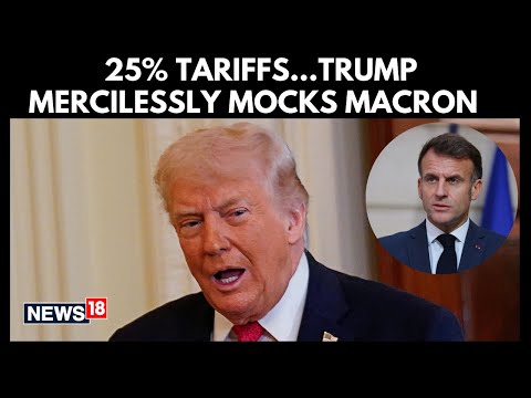 ترامب يسخر من ماكرون بسبب أسعار الأدوية ويهدد بفرض تعريفة جمركية بنسبة 25 أثناء كشفه عن خطة الر