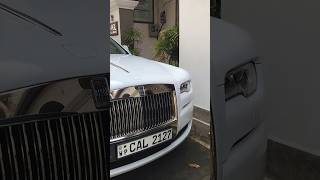 SL Rolls Royce Ghost🇱🇰👻 #slcarspotter #srilanka #foryou #carlover #cars #fypシ゚viral