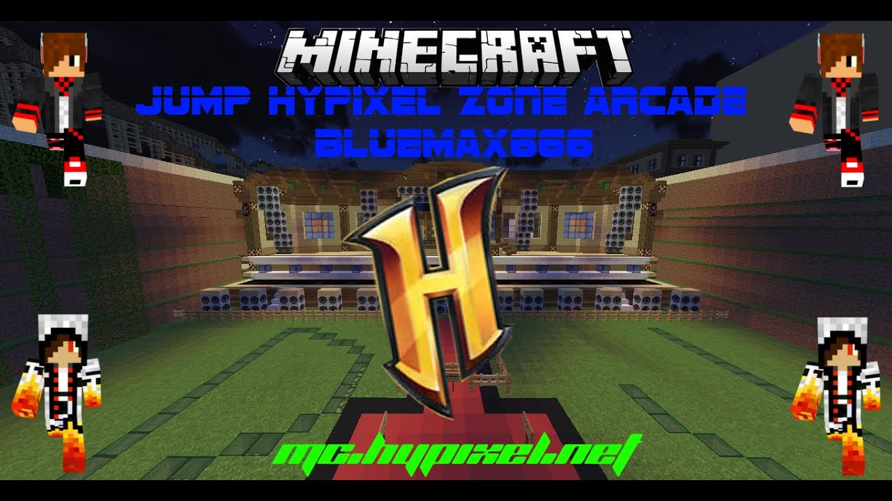 Jump hypixel arcade bluemax666 YouTube