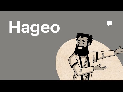 Video: ¿Quién es Hageo en la Biblia?