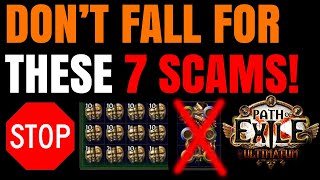 Protect yourself from these 7 Common Path of Exile Scams! Path of Exile Ultimatum 3.14 POE
