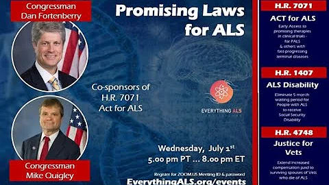 ACT FOR ALS - Congressmen Jeff Fortenberry (R-NE) ...