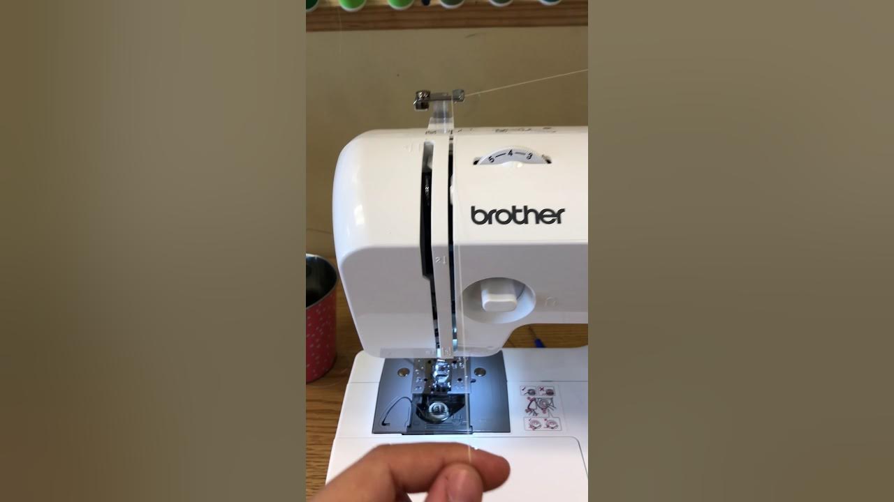 STEP 3 of 5: How to thread a Brother xr3774 sewing machine 