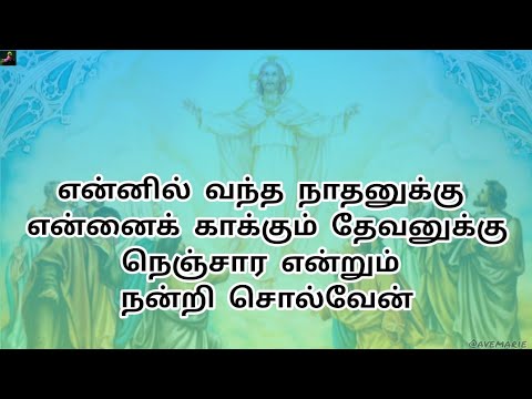 Ennil vantha nathanukku song lyrics in tamil christian songs with lyrics  thomas  avemaria  god
