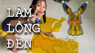 LÀM LỒNG ĐÈN ĐÓN TẾT TRUNG THU...