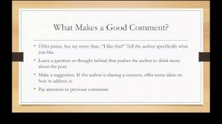 Famous Helping Students Write & Respond to Comments Wealth