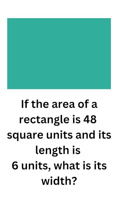 How To Find Width Of A Rectangle rectangle YouTube how-to-find-width-of-a-rectangle-rectangle-youtube