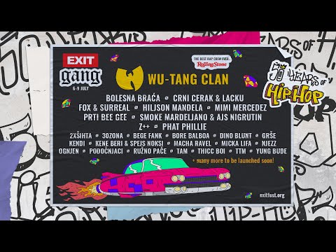 Wu-Tang Clan Leads the Celebration of 50 Years of Hip-Hop | EXIT Gang 2023