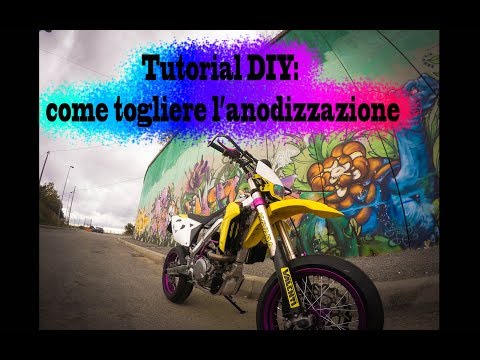 Tutorial DIY come togliere l'anodizzazione