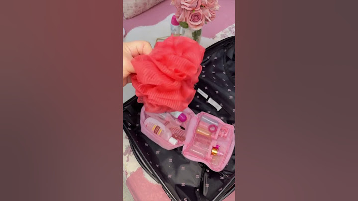 حقيبة السفر 💗#السفر #حقيبة_سفر #تنظيمات