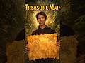 HOW TO MAKE TREASURE MAP AT HOME #trending #map #shorts
